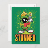MARVIN MARTIAN™ - Stunner Feiertagspostkarte (Vorne/Hinten)