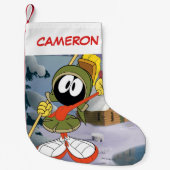 MARVIN MARTIAN™ Winterkabine Kleiner Weihnachtsstrumpf (Vorderseite)