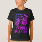 Marvin Mickelson Design Co. I Came I Saw I Tripped T-Shirt (Vorderseite)