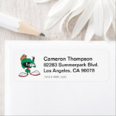 Marvin mit Laser nach oben (Insitu)