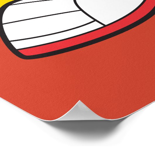 Marvin Pointing nach oben Poster (Ecke)