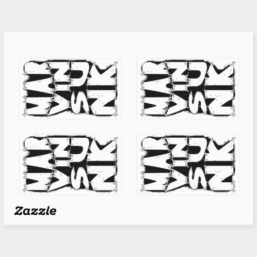 Marvin Sunk Stickers (Blatt)