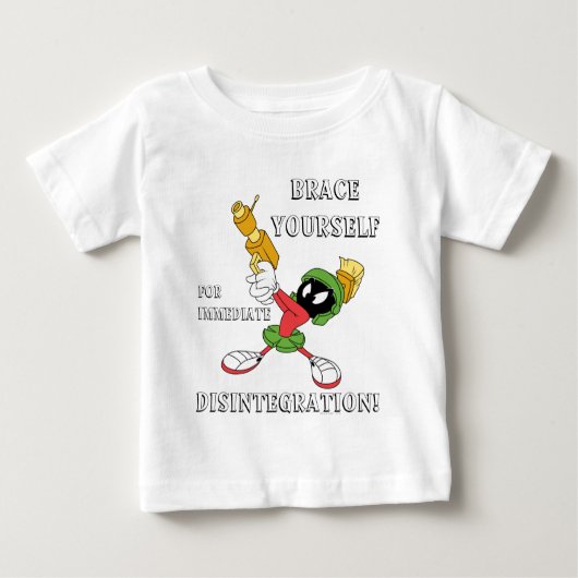MARVIN THE MARTIAN™ Aiming Laser Baby T-shirt (Vorderseite)
