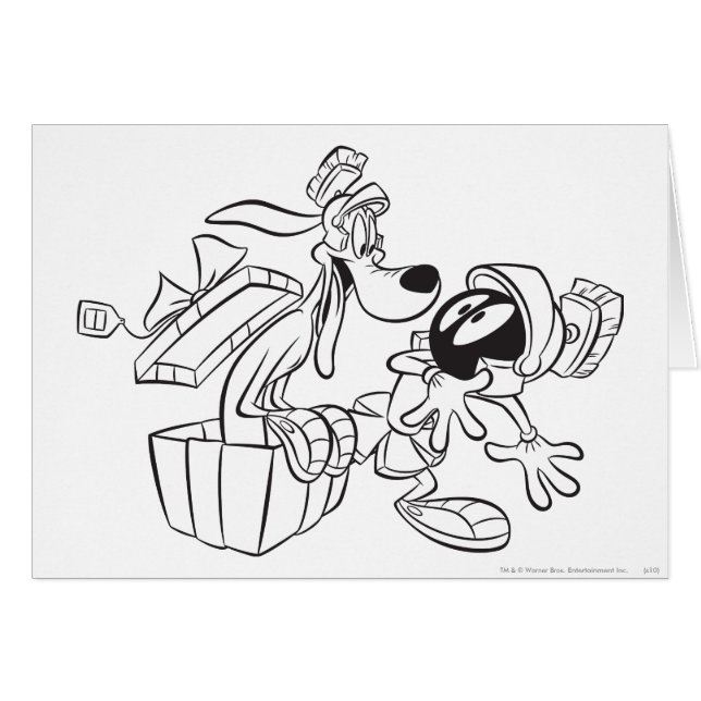 MARVIN THE MARTIAN™ and K-9 Gift Überraschung (Vorderseite (Horizontal))