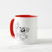 MARVIN THE MARTIAN™ and K-9 Gift Überraschung Tasse (Vorderseite Links)