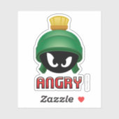 MARVIN THE MARTIAN™ Angry Emoji Aufkleber (Blatt)