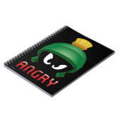 MARVIN THE MARTIAN™ Angry Emoji Notizblock (Linke Seite)