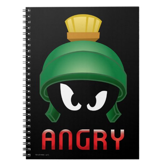 MARVIN THE MARTIAN™ Angry Emoji Notizblock (Vorderseite)