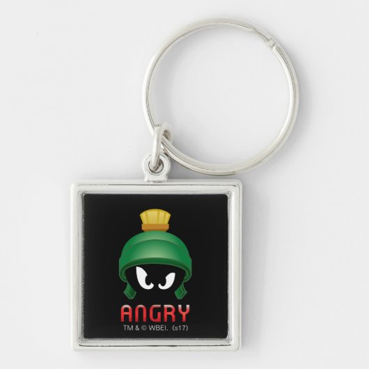 MARVIN THE MARTIAN™ Angry Emoji Schlüsselanhänger (Vorne)