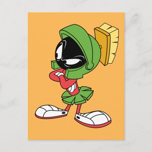MARVIN THE MARTIAN™ Annoyed Postkarte (Vorderseite)