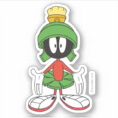 MARVIN THE MARTIAN™ Arms Open Aufkleber (Vorderseite)