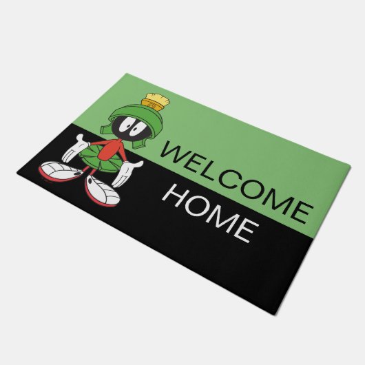 MARVIN THE MARTIAN™ Arms Open Fußmatte (Schrägansicht)