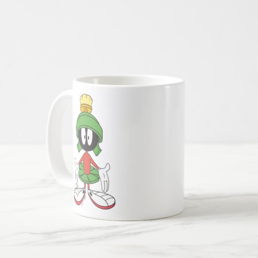 MARVIN THE MARTIAN™ Arms Open Kaffeetasse (Vorderseite Links)