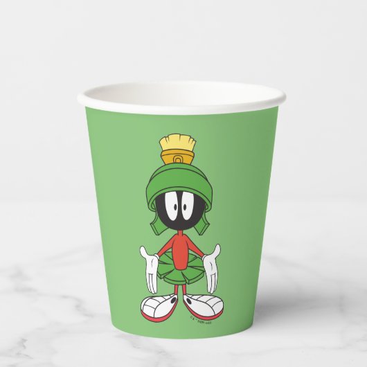 MARVIN THE MARTIAN™ Arms Open Pappbecher (Vorderseite)