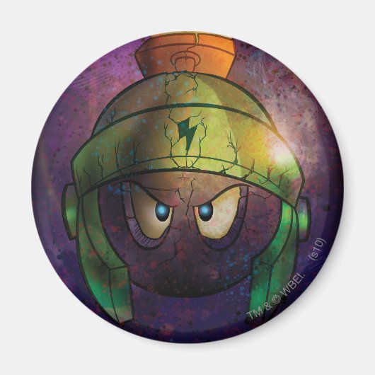 MARVIN THE MARTIAN™ Battle Hardened Magnet (Vorne)