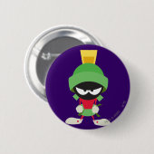 MARVIN THE MARTIAN™ bereit zum Angriff Button (Vorne & Hinten)