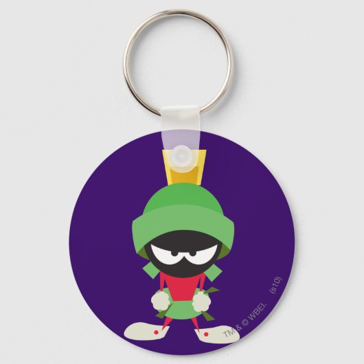 MARVIN THE MARTIAN™ bereit zum Angriff Schlüsselanhänger (Vorderseite)