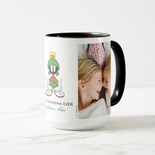 MARVIN THE MARTIAN™ | Bestes Oma-Foto Tasse (VorderseiteRechts)