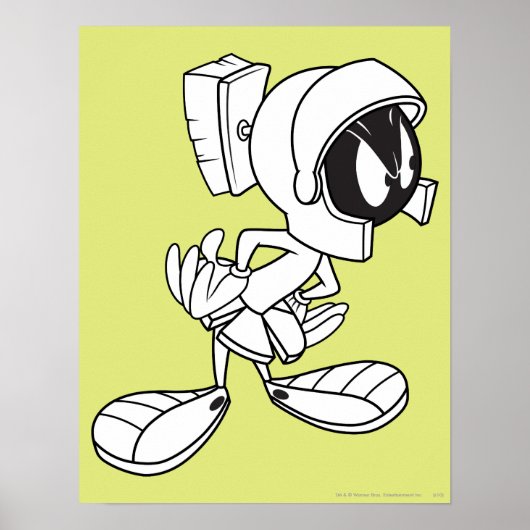 MARVIN THE MARTIAN™ Blickweg Poster (Vorne)
