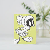 MARVIN THE MARTIAN™ Blickweg Postkarte (Stehend Vorderseite)