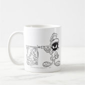 MARVIN THE MARTIAN™ Christmas Tree Pop Gun Kaffeetasse (Links)