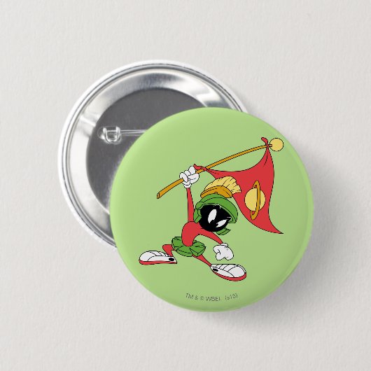 MARVIN THE MARTIAN™ Claiming Planet Button (Vorne & Hinten)