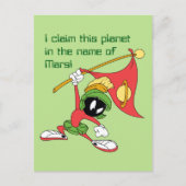 MARVIN THE MARTIAN™ Claiming Planet Postkarte (Vorderseite)