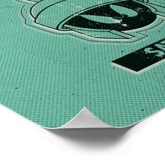 MARVIN THE MARTIAN™ Current Stimmung Chart Poster (Ecke)