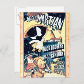 MARVIN THE MARTIAN™, DAFFY DUCK™ und Elmer Postkarte (Vorne/Hinten)