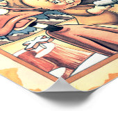 MARVIN THE MARTIAN™, DAFFY DUCK™ und Porky Pig Poster (Ecke)