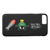 MARVIN THE MARTIAN™ Emoji Equation Case-Mate iPhone Hülle (Rückseite (Horizontal))