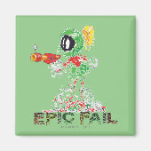 MARVIN THE MARTIAN™ Epic Fail Magnet (Vorne)