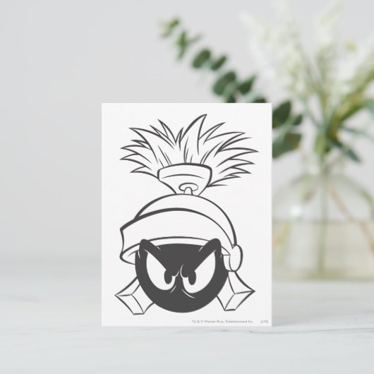 MARVIN THE MARTIAN™ Expressions 5 Postkarte (Stehend Vorderseite)