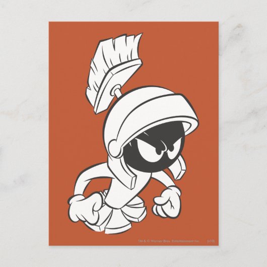 MARVIN THE MARTIAN™ Expressive 2 Postkarte (Vorderseite)