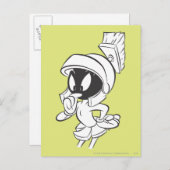 MARVIN THE MARTIAN™ expressive Postkarte (Vorne/Hinten)
