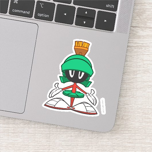 MARVIN THE MARTIAN™ Front Aufkleber (Detail)