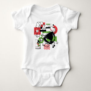 MARVIN THE MARTIAN™ Glitch Baby Strampler