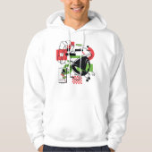 MARVIN THE MARTIAN™ Glitch Hoodie (Vorderseite)