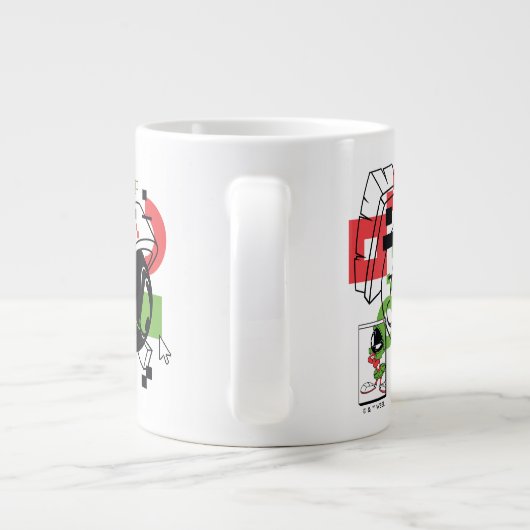 MARVIN THE MARTIAN™ Glitch Jumbo-Tasse (Rückseite)