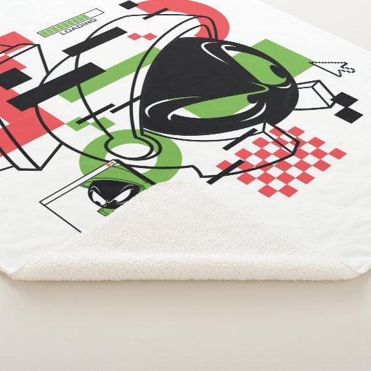 MARVIN THE MARTIAN™ Glitch Sherpadecke (3/4)
