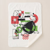 MARVIN THE MARTIAN™ Glitch Sherpadecke (Vorderseite)