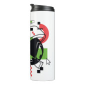 MARVIN THE MARTIAN™ Glitch Thermosbecher (Nach rechts gedreht)