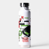MARVIN THE MARTIAN™ Glitch Trinkflasche (Links)