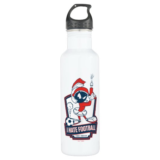 MARVIN THE MARTIAN™ "I Hate Football" Graphic Edelstahlflasche (Vorderseite)