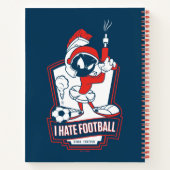 MARVIN THE MARTIAN™ "I Hate Football" Graphic Notizblock (Rückseite)
