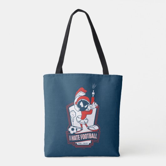 MARVIN THE MARTIAN™ "I Hate Football" Graphic Tasche (Rückseite)