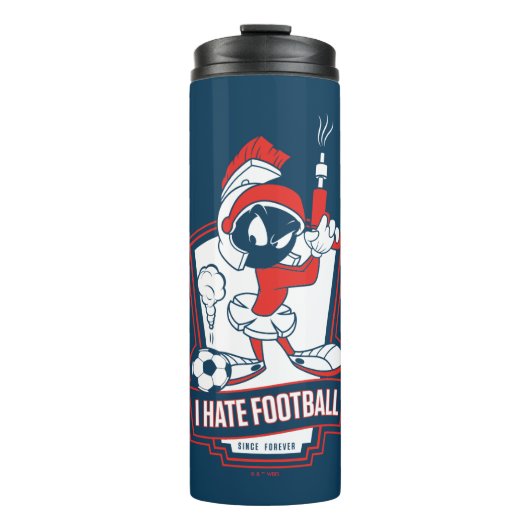 MARVIN THE MARTIAN™ "I Hate Football" Graphic Thermosbecher (Vorderseite)