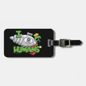 MARVIN THE MARTIAN™ I Laser Humans Gepäckanhänger (Vorderseite horizontal)