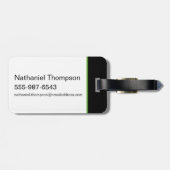 MARVIN THE MARTIAN™ I Laser Humans Gepäckanhänger (Rückseite horizontal)