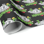 MARVIN THE MARTIAN™ I Laser Humans Geschenkpapier (Rolleneckpunkt)